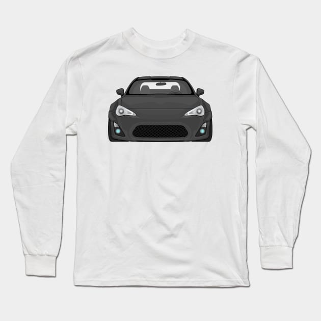 GT86 DARK-GREY Long Sleeve T-Shirt by VENZ0LIC